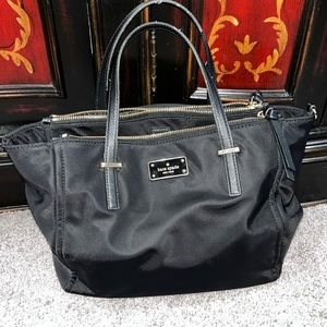 Kate spade Nylon Black Hand Bag Purse